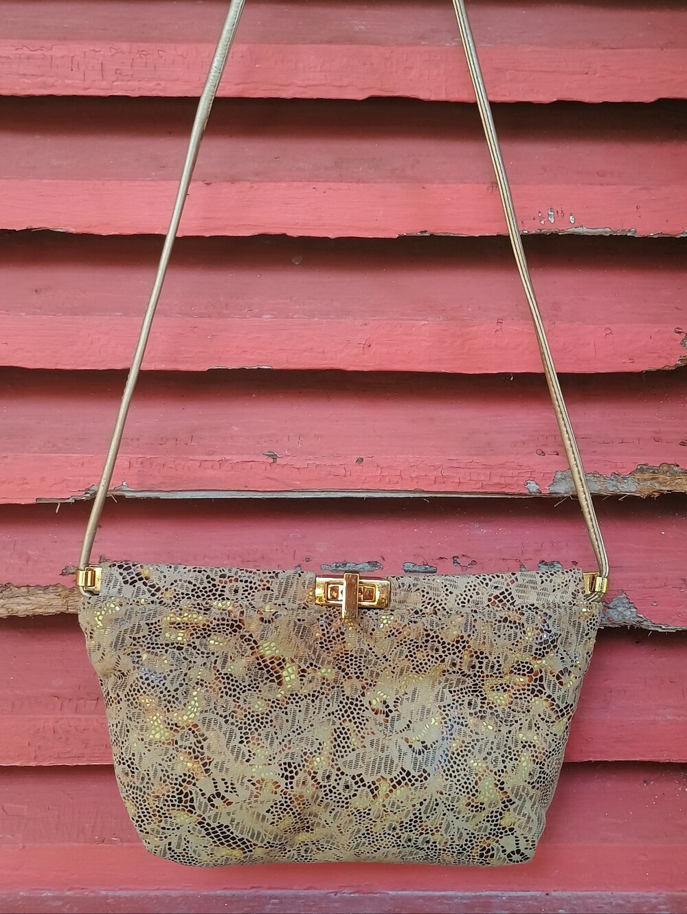 Vintage Galerie Genuine Leather Shoulder Bag